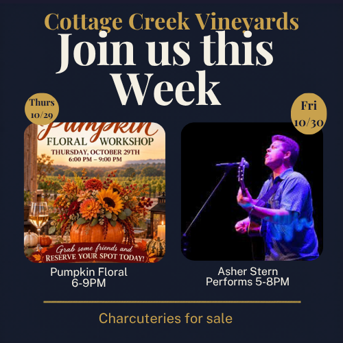 Cottage Creek Vineyard special offer